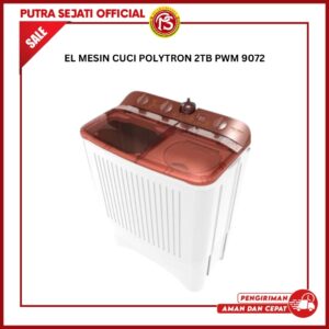 MESIN CUCI POLYTRON 2TB PWM 9072