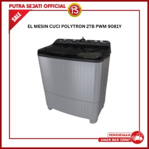 MESIN CUCI POLYTRON 2TB PWM 9081Y