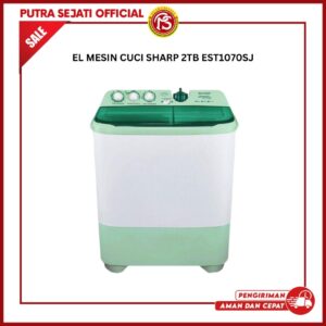 MESIN CUCI SHARP 2TB EST1070SJ