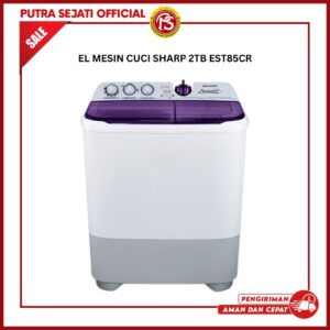 MESIN CUCI SHARP 2TB EST85CR