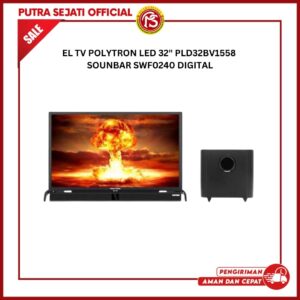 TV POLYTRON LED 32_ PLD32BV1558 SOUNBAR SWF0240 DIGITAL