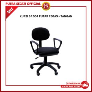 KURSI BR 504 PUTAR PEGAS + TANGAN