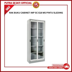 RAK BUKU CABINER IMP SC E18 MS PINTU SLEDING