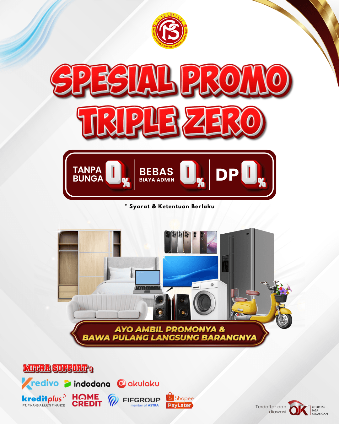 Promo Kredit Triple Zero
