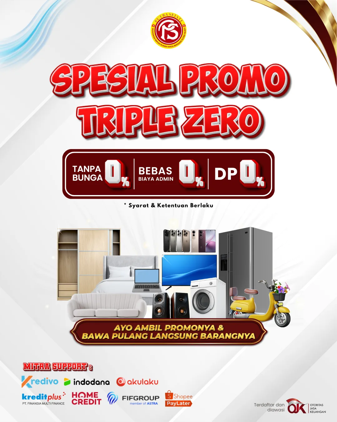 Promo Kredit Triple Zero